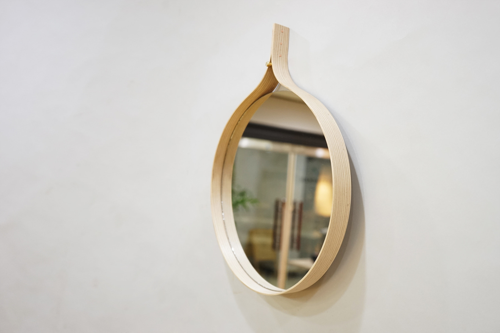 물방울 모양 벽걸이 대형 거울