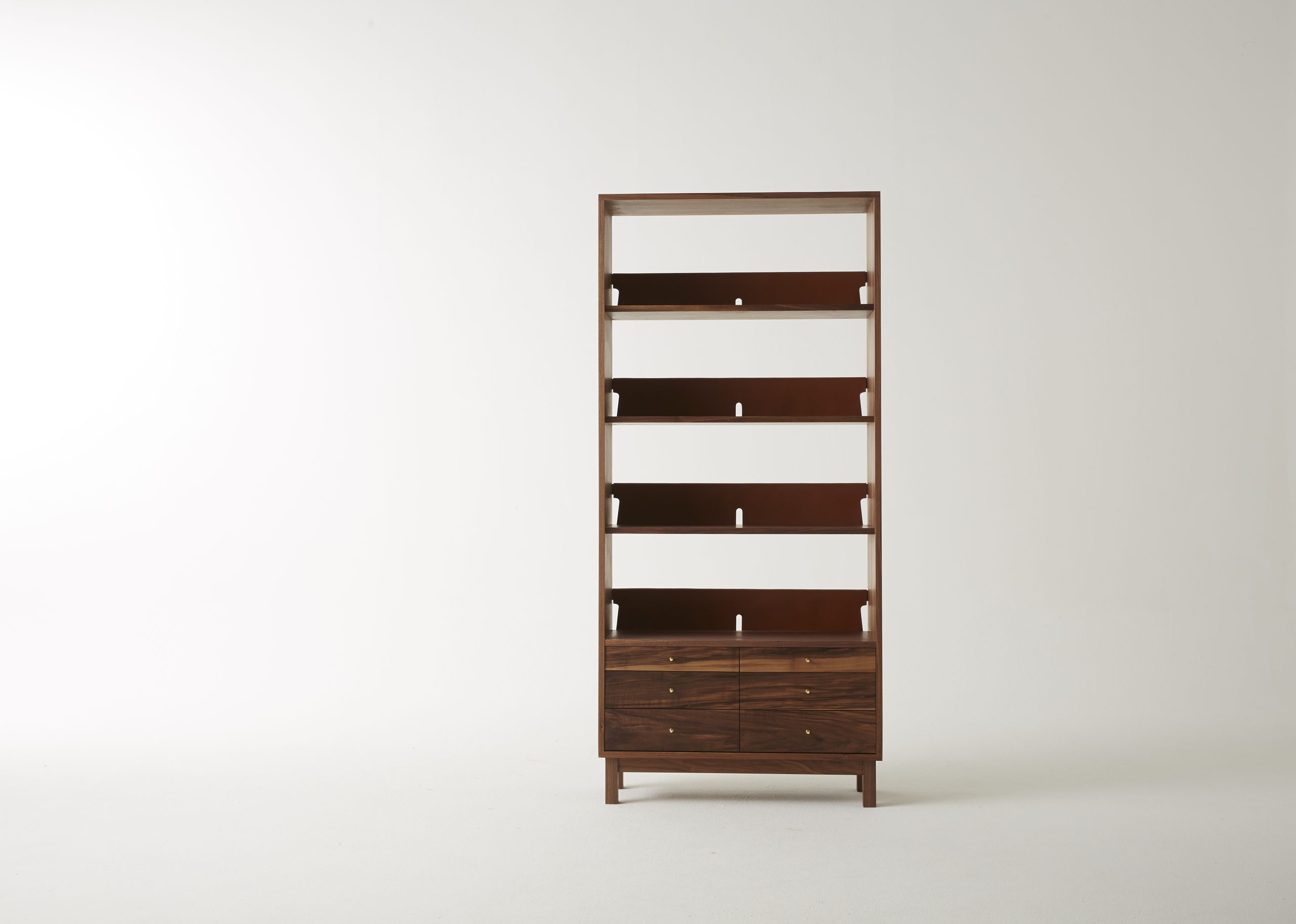 호두나무 책장 [Walnut book shelf]