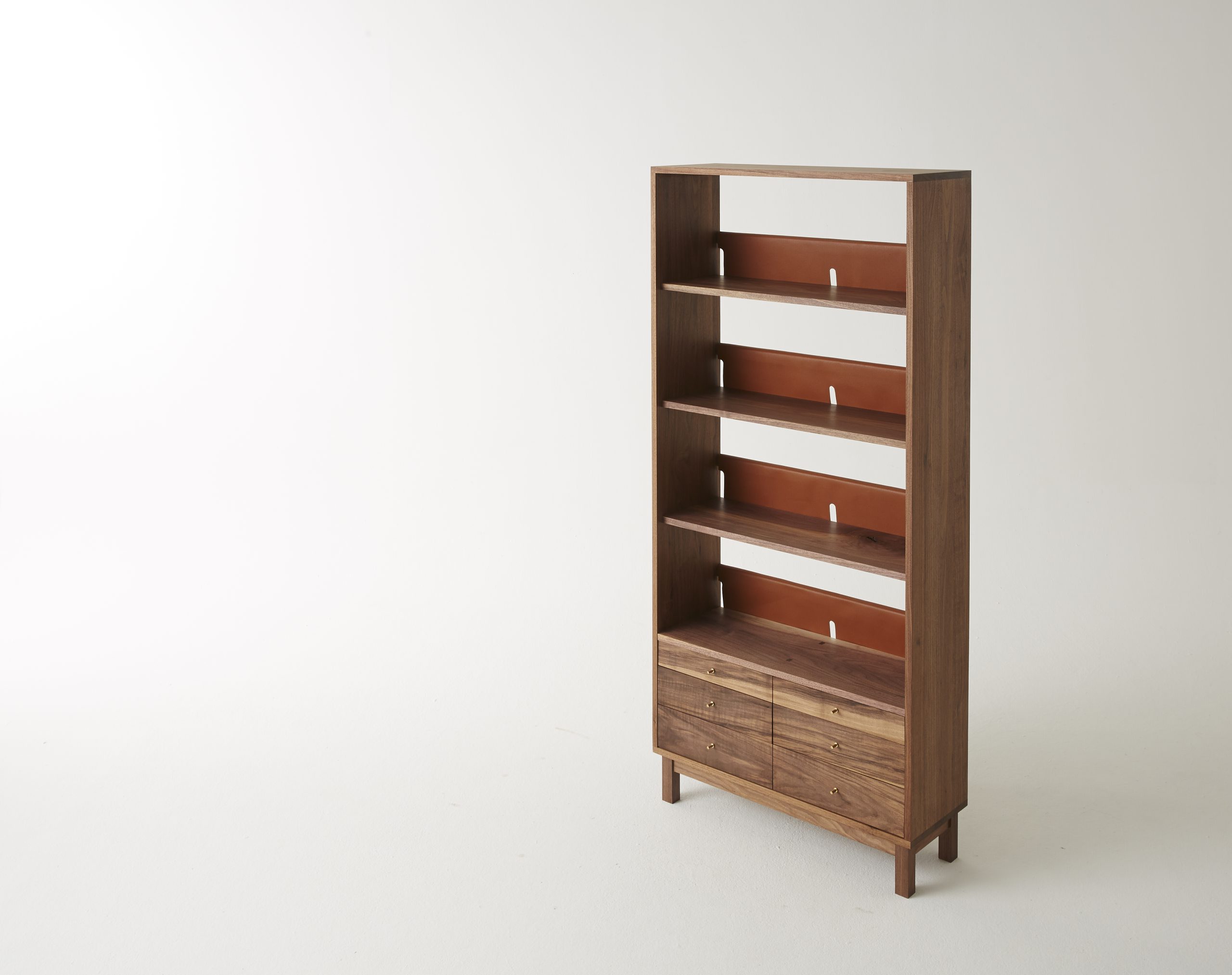 호두나무 책장 [Walnut book shelf]